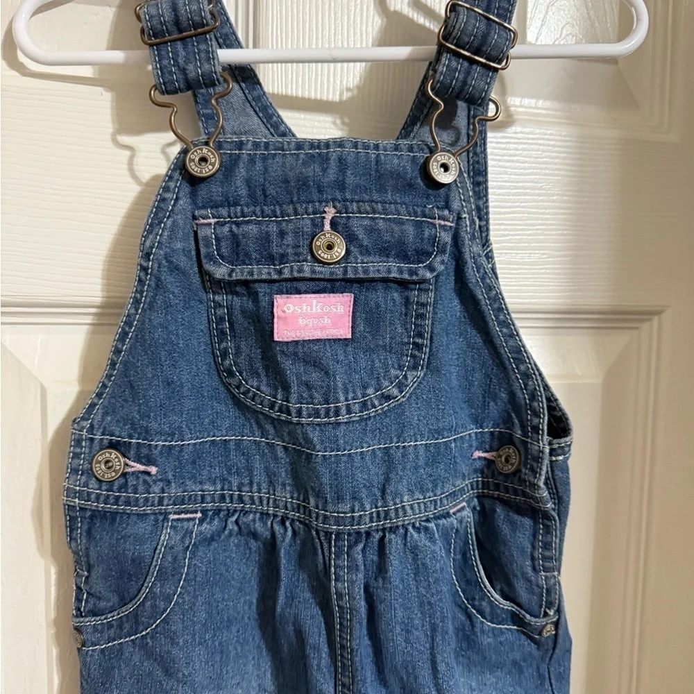 Girl’s Oshkosh. B’Gosh Denim Bib Overalls